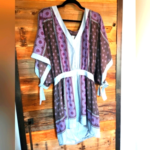 NWOT M SOLD OUT FREE PEOPLE Bhemian Floral Dress - Picture 4 of 4